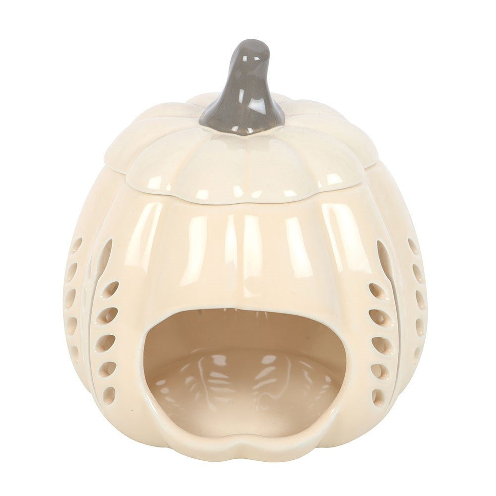 Pumpkin Wax Warmer - Cream
