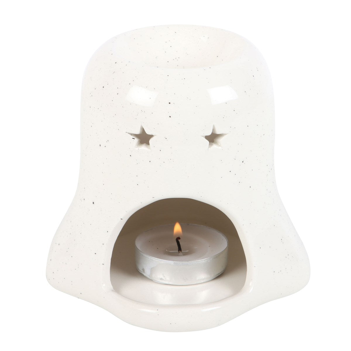 Ghost Wax Melter with Pumpkin