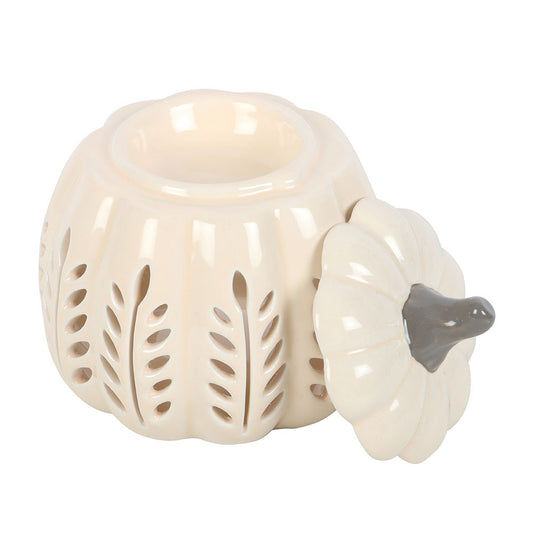 Pumpkin Wax Warmer - Cream